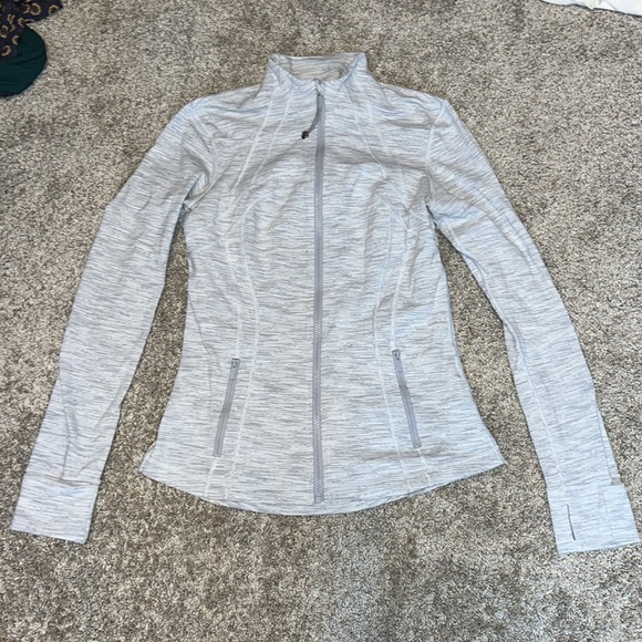 Lululemon Define Jacket Wee Are From Space Nimbus Battleship Size 10 - Picture 6 of 12